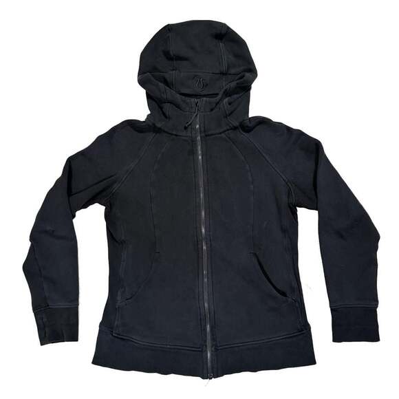 Lululemon Tops - Women’s Lululemon Scuba Full Zip Hooded Jacket, Black
